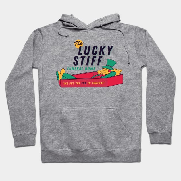 The Lucky Stiff Hoodie by winstongambro